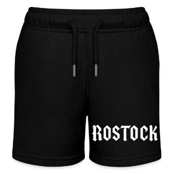 Rostock Gothic Heritage - Kinder Organic Joggingshorts Mini Bolter von Stanley/Stella - Schwarz - Vorne