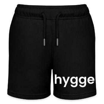 hygge - Kids Organic Sweat Shorts by Stanley/Stella - black - Front