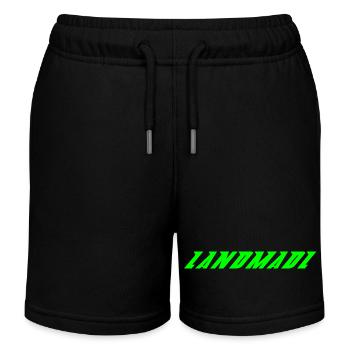 landmadl - Kinder Organic Joggingshorts Mini Bolter von Stanley/Stella - Schwarz - Vorne