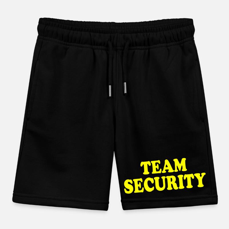 Team security Kids Organic Sweat Shorts by Stanley/Stella