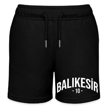 Balikesir 10 Turquie Turquie Turquie Cadeau Vacances Turc - Short de jogging enfant bio Stanley/Stella - noir - Devant
