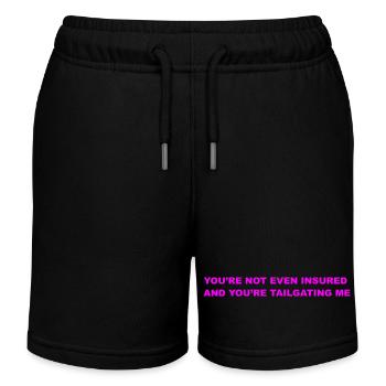 Straßenwitz - Kinder Organic Joggingshorts Mini Bolter von Stanley/Stella - Schwarz - Vorne
