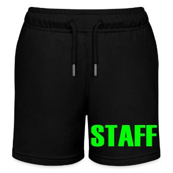 Staff - Short de jogging enfant bio Stanley/Stella - noir - Devant
