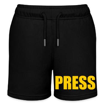 Presse - Short de jogging enfant bio Stanley/Stella - noir - Devant