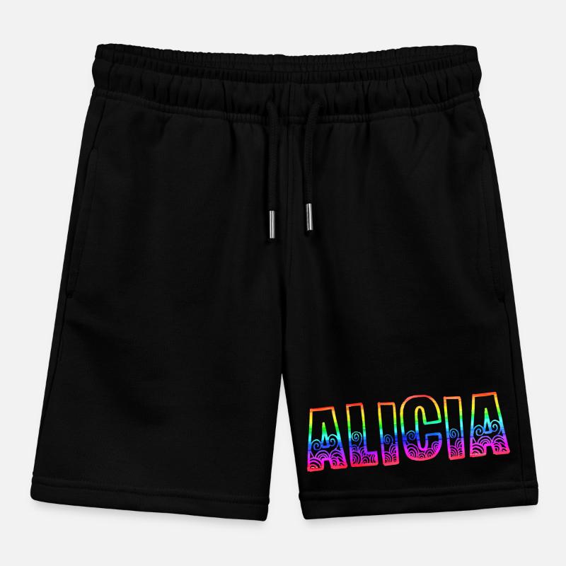 alicia rs regenbogen Kinder Organic Joggingshorts Mini Bolter von Stanley/Stella