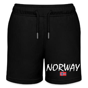 Norway - Kids Organic Sweat Shorts by Stanley/Stella - black - Front