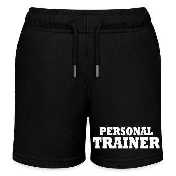 Personal trainer - Kids Organic Sweat Shorts by Stanley/Stella - black - Front