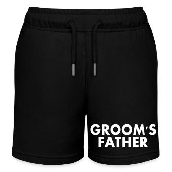 Grooms father - Short de jogging enfant bio Stanley/Stella - noir - Devant