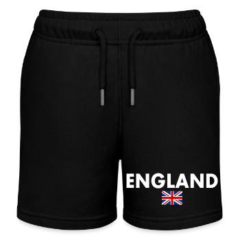 angleterre - Short de jogging enfant bio Stanley/Stella - noir - Devant
