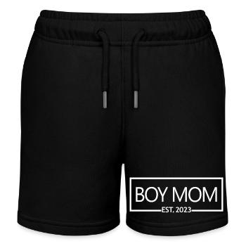 2023 Baby Shower Grossesse Révéler - Short de jogging enfant bio Stanley/Stella - noir - Devant