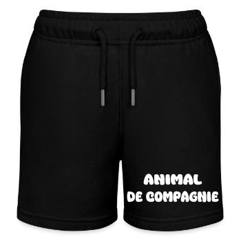 Animal de compagnie - Short de jogging enfant bio Stanley/Stella - noir - Devant