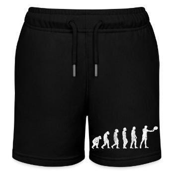 Tennisverein Tennis Tennisliebhaber Tennisspieler - Kinder Organic Joggingshorts Mini Bolter von Stanley/Stella - Schwarz - Vorne