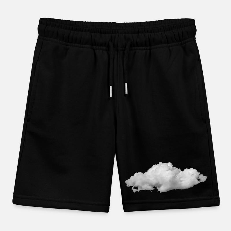 Fluffy Cloud Kids Organic Sweat Shorts by Stanley/Stella