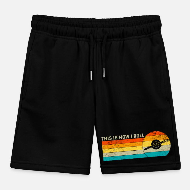 This Is How I Roll - Roller one wheel Kinder Organic Joggingshorts Mini Bolter von Stanley/Stella