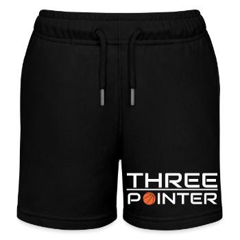 Basket-ball - Short de jogging enfant bio Stanley/Stella - noir - Devant