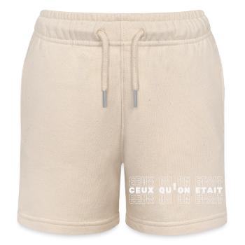 Those We Were - Trending Song 2024 - Kids Organic Sweat Shorts by Stanley/Stella - soft Ecru - Front