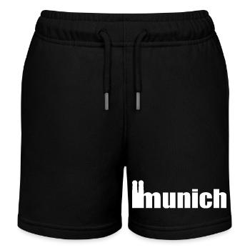 Servus - Gruß aus München - Frauenkirche - Kinder Organic Joggingshorts Mini Bolter von Stanley/Stella - Schwarz - Vorne