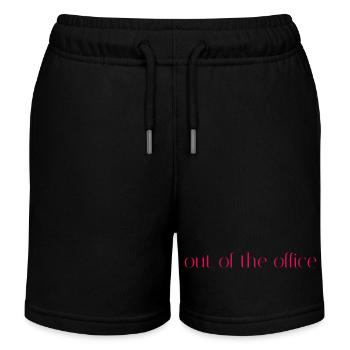 out of the office 3 - Kinder Organic Joggingshorts Mini Bolter von Stanley/Stella - Schwarz - Vorne