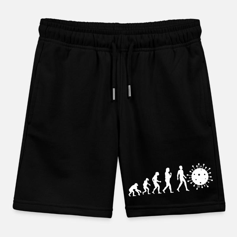 VIRUS EVOLUTION Short de jogging enfant bio Stanley/Stella