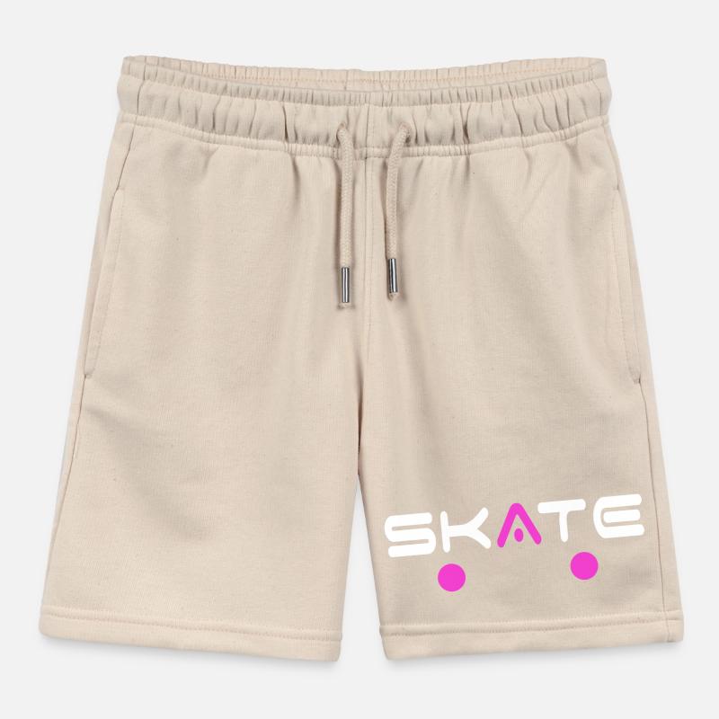 skate skateboarder skate-board halfpipe SK8 deck Kinder Organic Joggingshorts Mini Bolter von Stanley/Stella