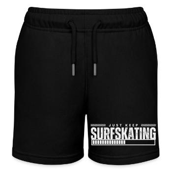 Continuez à surfer - Short de jogging enfant bio Stanley/Stella - noir - Devant