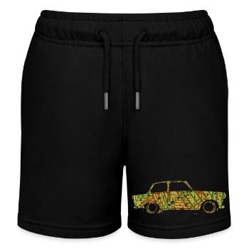 Trabi East Tarn - Kids Organic Sweat Shorts by Stanley/Stella - black - Front