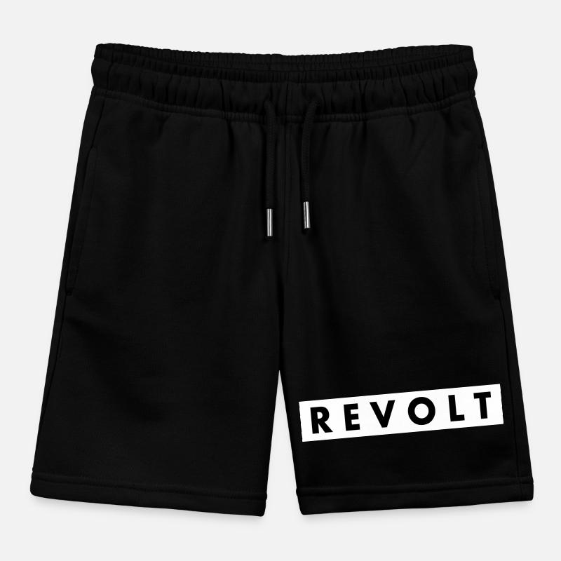 Revolt Kids Organic Sweat Shorts by Stanley/Stella