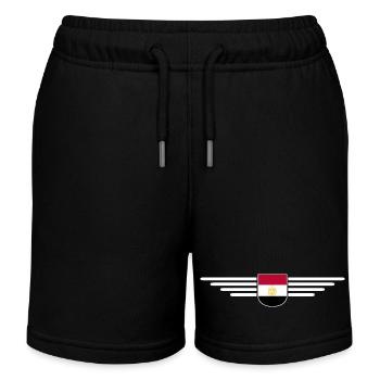 Égypte Fan Tenue T Shirt Design Mode - Short de jogging enfant bio Stanley/Stella - noir - Devant