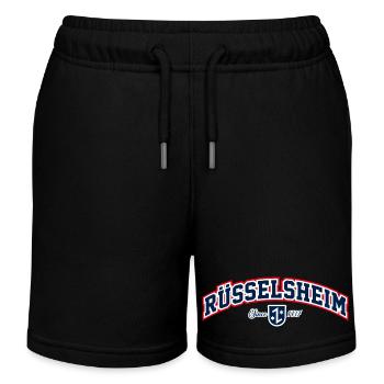 Rüsselsheim - Kinder Organic Joggingshorts Mini Bolter von Stanley/Stella - Schwarz - Vorne