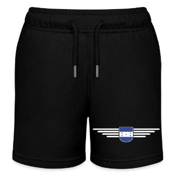 Honduras T-Shirt for Fans - Kids Organic Sweat Shorts by Stanley/Stella - black - Front