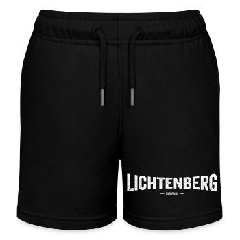 Lichtenberg Ostberlin - Kinder Organic Joggingshorts Mini Bolter von Stanley/Stella - Schwarz - Vorne