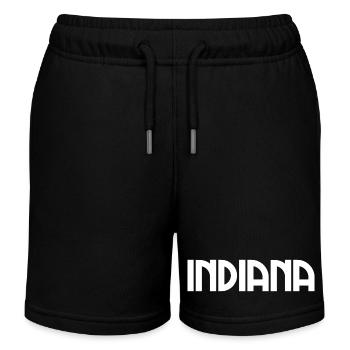 Indiana, Indianapolis, États-Unis, États-Unis d’Amérique - Short de jogging enfant bio Stanley/Stella - noir - Devant