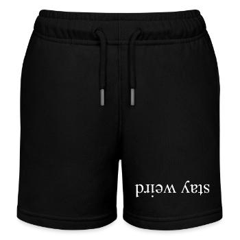 Restez bizarre - Short de jogging enfant bio Stanley/Stella - noir - Devant