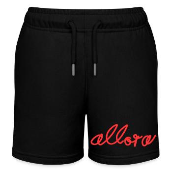 Allora - Kids Organic Sweat Shorts by Stanley/Stella - black - Front
