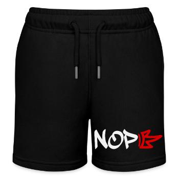 No Kings in America since 1776 - Kinder Organic Joggingshorts Mini Bolter von Stanley/Stella - Schwarz - Vorne