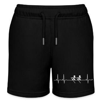 Amour de rames rameurs Aviron ECG - Short de jogging enfant bio Stanley/Stella - noir - Devant