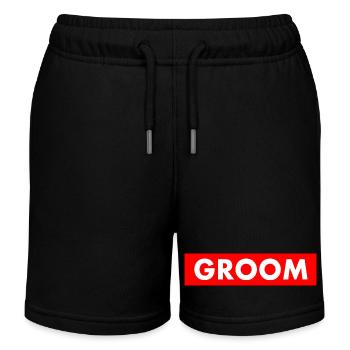 Groom - Short de jogging enfant bio Stanley/Stella - noir - Devant