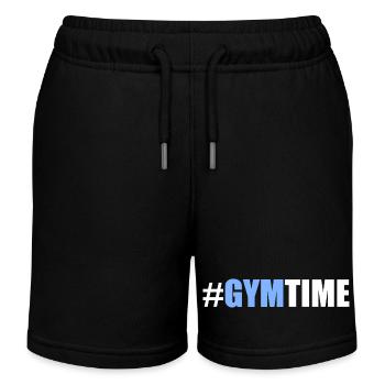 Gym time - Short de jogging enfant bio Stanley/Stella - noir - Devant