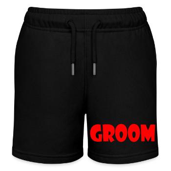 Groom - Short de jogging enfant bio Stanley/Stella - noir - Devant