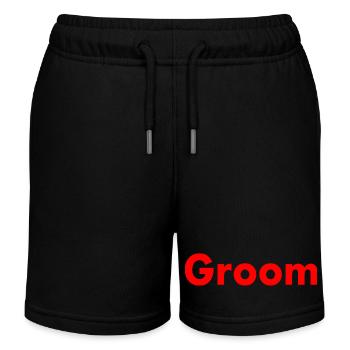Groom - Short de jogging enfant bio Stanley/Stella - noir - Devant