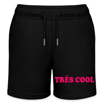 Trés cool - Short de jogging enfant bio Stanley/Stella - noir - Devant
