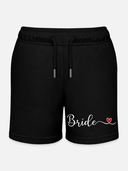 Braut - Kinder Organic Joggingshorts Mini Bolter von Stanley/Stella - Schwarz