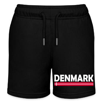 Denmark - Kids Organic Sweat Shorts by Stanley/Stella - black - Front