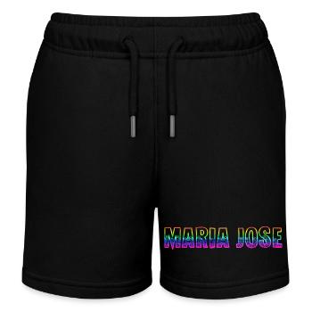 Maria Jose RS Arc-en-ciel - Short de jogging enfant bio Stanley/Stella - noir - Devant