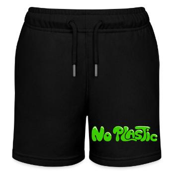 Pas de plastique - Short de jogging enfant bio Stanley/Stella - noir - Devant