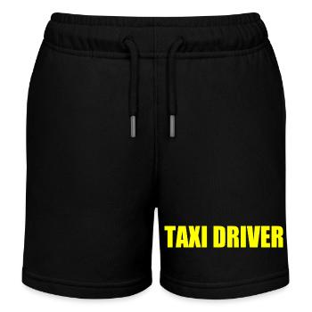 Taxi driver - Kinder Organic Joggingshorts Mini Bolter von Stanley/Stella - Schwarz - Vorne