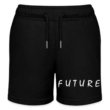 Future - Kinder Organic Joggingshorts Mini Bolter von Stanley/Stella - Schwarz - Vorne