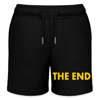 The end - Kinder Organic Joggingshorts Mini Bolter von Stanley/Stella - Schwarz - Vorne