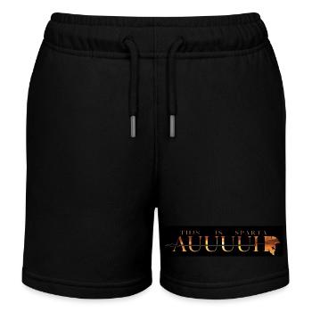 SPARTE - Short de jogging enfant bio Stanley/Stella - noir - Devant