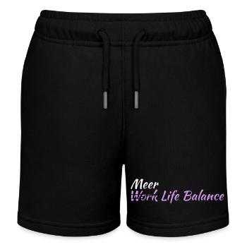Work Life Balance - Kinder Organic Joggingshorts Mini Bolter von Stanley/Stella - Schwarz - Vorne